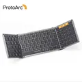 Proto arc xk01 Bluetooth Wireless-Tastatur mit numerischer Tastatur faltbare Tastaturen für iPhone