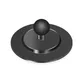 1 inch Ball Head Adapter Car Dashboard Suction Cup Round Plate with Adhesive TapeSticker for GPS