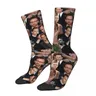Lustige Verrückte Socke für Männer Tom Hiddleston Foto Collage Hip Hop Harajuku Meme Glücklich