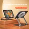 Jomaa Laptopst änder mit Lüfter großer verstellbarer ergonomischer Notebookst änder faltbarer Kühler Laptop Riser Aluminium Laptop Halter