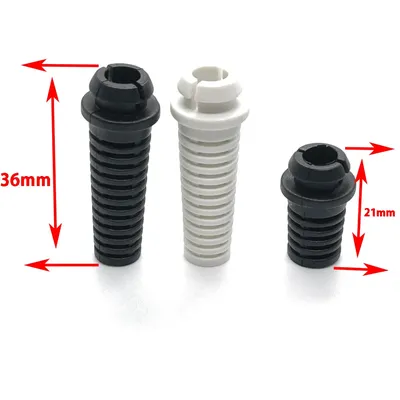 10pcs/lot 36mm 21mm Rubber Strain Relief Cord Boot Protector Wire Cable Sleeve for Cellphone Charger for SR Aviation Plug
