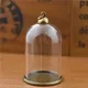 5set 38*25mm Hollow Tube Glass Jar With Setting Base Beads Cap Set Glass Pendant Glass Bottle