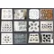 Hollow Diamond Garden Building Concrete Mold Fence Hollow Plastic Brick Mold Antique Courtyard Lawn