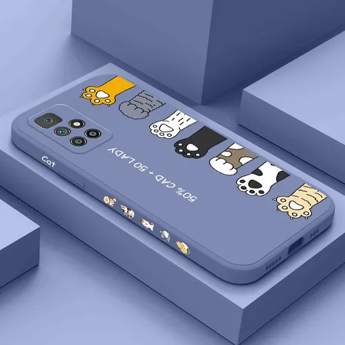 Katzenstreu Handy hülle für Xiaomi Redmi 12c 10 10c 10a 9 9a 9t a1 pro plus 4g 5g Silikon hülle
