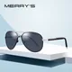 MERRYS Männer Klassische Pilot Sonnenbrille HD Polarisierte Aluminium Fahren sonnenbrille Luxus