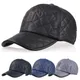 Herbst Winter Männer Casual Einstellbare Baseball Cap Ohrenschützer Hut Bomber Hüte Warme