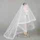 High Quality White Long Veil Bridal Wedding Veils For Barbie Dolls Headwear Veil For 1/6 BJD Dolls