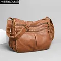 Annmouler Designer Frauen Schulter Tasche Pu Leder Crossbody-tasche Weiche taschen für frauen