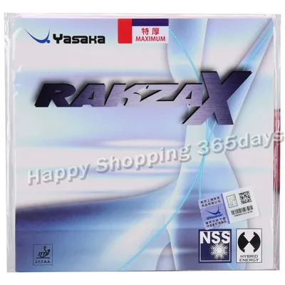 YASAKA RAKZA X WEICHE (RAKZAX, RKX WEICH) tischtennis Gummi Pips-In Yasaka Original Ping Pong Schwamm Tenis De Mesa Image
