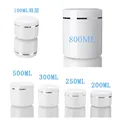 5PCS 100ML-800ML PP Cream Jars Facial Mask Containers Skin Care Cream Tins Bottle Cream Cosmetic