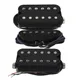 Fleor 3 stücke alnico 5 e-gitarre humbucker pickups + single coil pickup hsh set 50/52/52mm schwarz