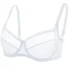 Neue 3/4 Tasse Frauen Sexy Unterwäsche Ungepolsterte Spitze Aushöhlen Bh Große Tasse B C D E F G Unterwäsche frauen Bh Sexy dessous Große Größe