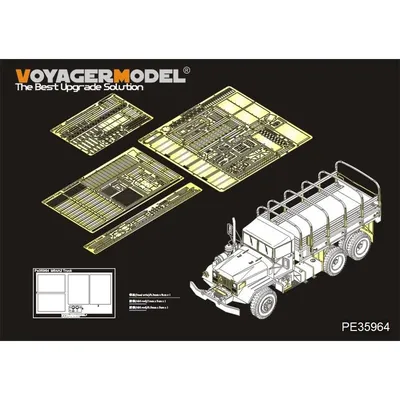 Voyager modell pe35964 1/35 moderne us armee m54a2 5t lkw basic (für afv 35300) Image