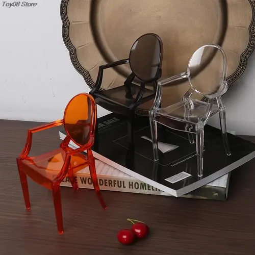 1:6 puppenhaus Möbel Modell Peripheren Requisiten Teufel Stuhl Sessel Drehstuhl Puppe Haus Zubehör