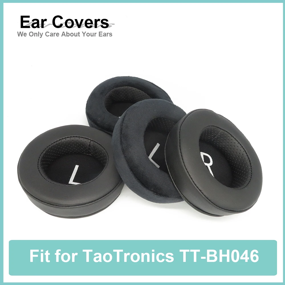 Ohrpolster Für TaoTronics TT-BH046 Kopfhörer Earcushions Protein Velours Pads Memory Schaum Ohr Pads Image