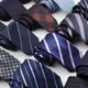 Classic 7cm Neck Tie Men Skinny necktie wedding Ties Polyester Black Dot fashion Business Bowtie