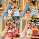 Doraemon niedlichen Puppe Anhänger Anime Figuren basteln Glocke Katze Roboter Katze Kawaii Schlüssel