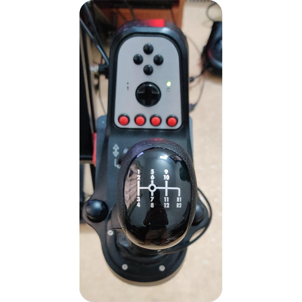 Schalthebel Knob für Logitech G923 G29 G27 G25 Für THRUSTMASTE TH8A High Low Getriebe Simulator Shifter Sim racing Image