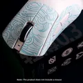 Esports Tiger Gaming Mouse Grip Tape Mouse Skin Side Stickers Sweat Resistant for Razer DeathAdder