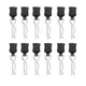 RCGOFOLLOW 12PC Body Shell Clip Pin with Fixing Bracket Mount Set for 1/10 MJX Hyper Go RC Body RC