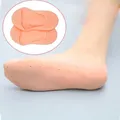 1 Pair Silicone Foot Chapped Care Tool Moisturizing Gel Heel Socks Cracked Skin Care Protector