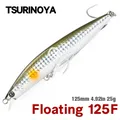 TSURINOYA STINGER 125F 125mm 25g Floating Minnow 67m Ultra Long Casting Sea Fishing Lure Hard Bait