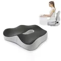 Memory Foam Seat Cushion Office Chair Cushion Car Seat Support Waist Pillow Massage Buttocks Pad