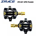 ZRACE PD-M1 SPD Pedale-GOLD Selbst-Locking Pedale MTB Komponenten Mit für Fahrrad Racing