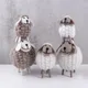 Decorative Hanging Ornament Felt Sheep Miniature Decoration Figurines Holiday Party Supplies