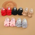 Newborn Baby First Walkers Unisex Coral Fleece Bootie Winter Warm Autumn and Winter Soft Soled