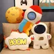 Creative Stuffed Pillow Space Astronaut Plush Toys Funny Simulation Bomb Mars Aviation Cushion for