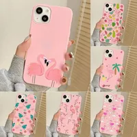Flamingo Handy hülle für iPhone 7 8 plus x xr xs 11 12 13 se2020 Mini-Handys 14 Pro Max Hülle