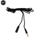 3.5mm Jack Female to Male Earphone Headphone Stereo Audio Extension Cable Cord for Speaker Phone