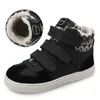 UOVO Marke Winter Turnschuhe Für Kinder Mode Warme Sport Schuhe Kinder Große Jungen Und Mädchen Casual Schuhe Größe 30-39