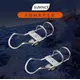 2Pcs Stainless steel Rail Mounted Clamp on Rod Holder Double Wire for Fishing Boat Kayak