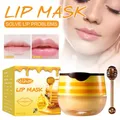 Honig Lip Balsam Propolis Feuchtigkeits Lip Maske Pflegende Anti-falten Lip Care Anti-rissbildung