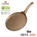 Innerwell Home Kitchen Frying Pan 10/11 Inch Nonstick Crepe Pan Breakfast Egg Tortilla Pot Granite