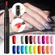 3 In 1 Nail Gel Polish Pen One Step Glue Manicure Hybrid Base Coat Nail Polish Pen Nails Beauty Gel