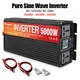 RDDSPON Pure Sine Wave Inverter 3000W 4000W 5000W Solar Power Car Inverters LCD Display DC 12V 24V