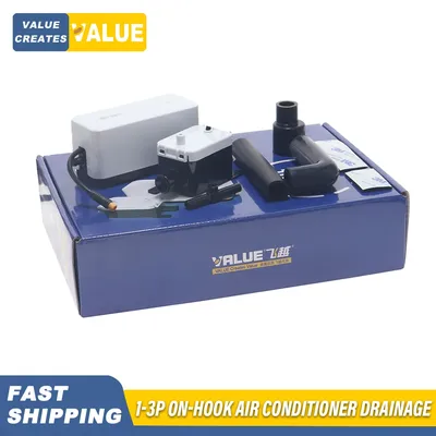 VALUE 100V‑240V Automatic Ultra-quiet Condensate Pump Air Conditioning Drain Pump For 1-3P On-hook Air Conditioner Lift Pump