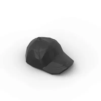 Moc 10pcs Kopf bedeckung Kappe Bausteine Teil kurze gebogene Nähte Rechnung Ziegel montieren Image