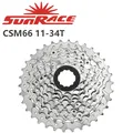 Sunrace CSM66 CSM680 Cassette 8 Speed 11-34T 11-40T 11-42T Bike Bicycle For Mountain Bicycle Silver