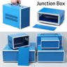 Metal Enclosure Project Case DIY Junction Box Electronics Enclosure Box Outdoor Indoor Electronic