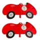2pcs/Set Race Car Party Decorations Kids 1st Birthday Balloon Red Boys Girls Baby Shower Supplies