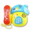 Baby Spielzeug Sound Licht Frühen Kindheit 0-12 Monate Cartoon Pilze Telefon Kinder Musical
