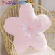 45cm neue rosa Sakura Plüsch Kissen Kawaii Blumen Plüsch Kissen Matte lebensechte weiche Kirschblüte