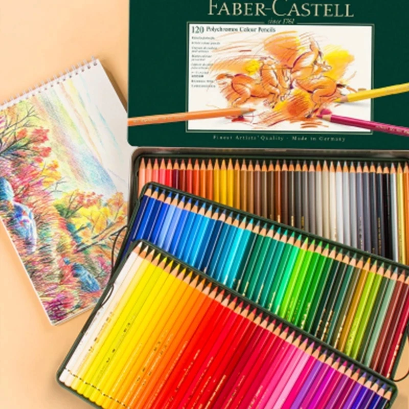 Faber Castell Poly chromos 24/24/36/60/72/120 Farben profession elle ölige Buntstifte Künstler Bleistift für Zeichen zubehör 1100 Image