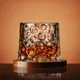 Tumbler Whiskey Glass with Base Crystal Whiskey Glasses Rotating Spinning Wine Brandy Glass Cup