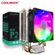 RGB Fan CPU Luftkühler mit 1700 PWM 90mm für Computer AMD AM2 + AM3 AM3 + AM4 FM1 FM2 und Intel LAG