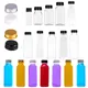 1pcs 60-500ML Clear Empty Plastic Bottles with Caps W/ Folding Funnel Reusable Water Bottle